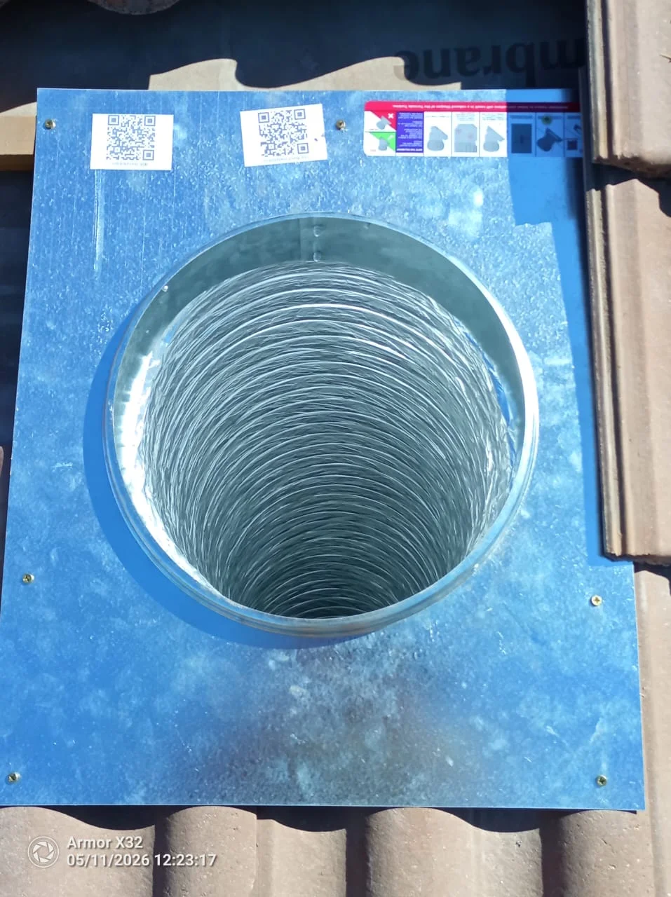 Surface preparation for roof membrane